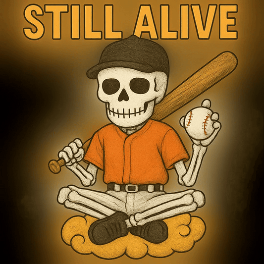 Still Alive SF Fog Acid Wash Oversize Long Sleeve T-Shirt