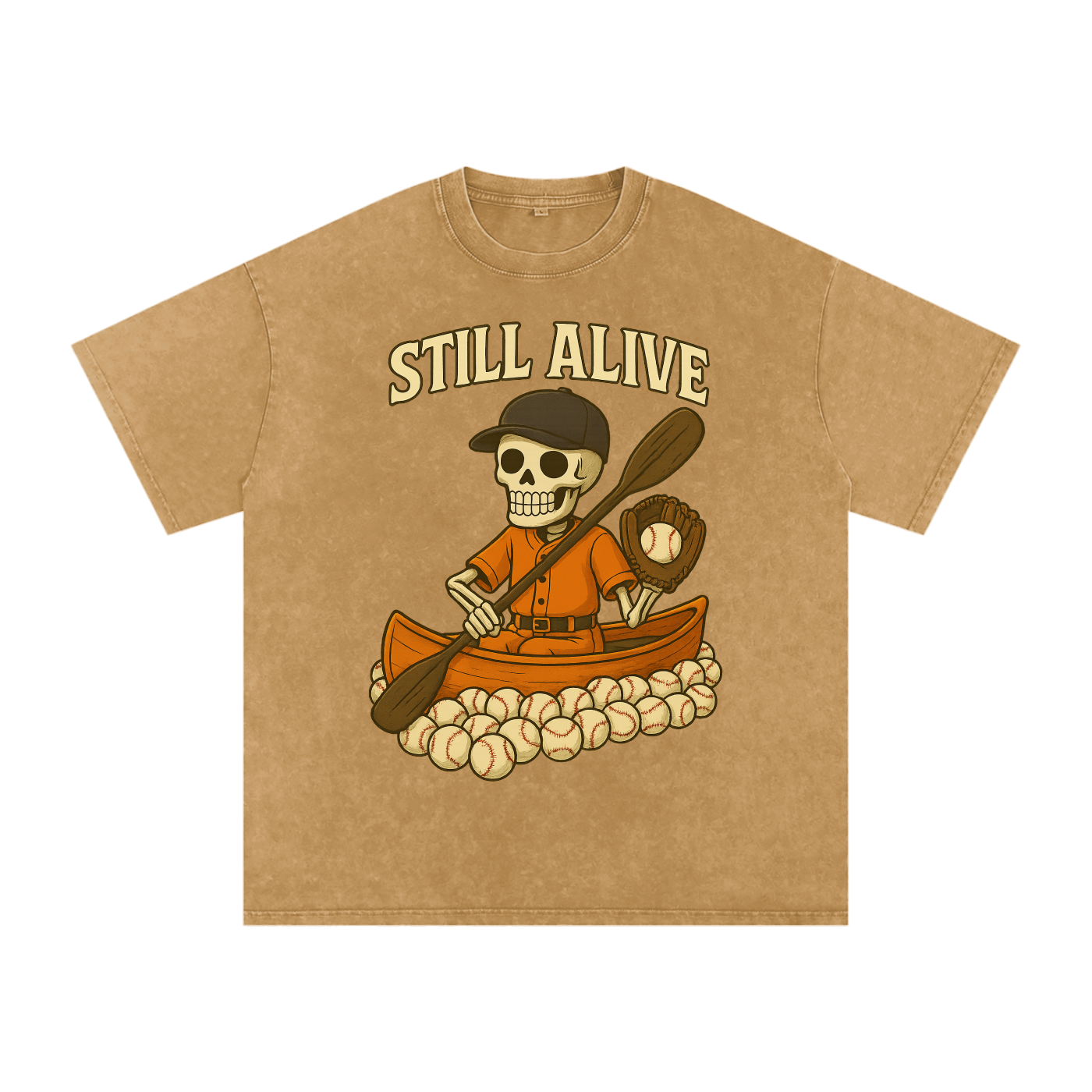 Acid Wash Oversize T-Shirt - 250 GSM