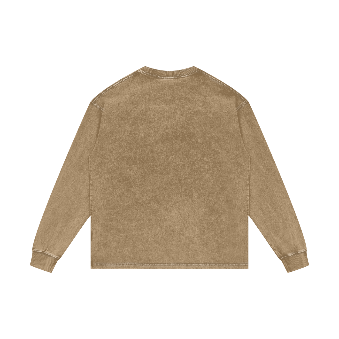Still Alive SF Fog Acid Wash Oversize Long Sleeve T-Shirt